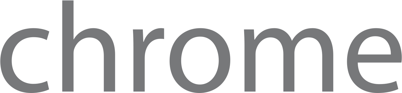 Google Chrome Alternate Logo Png - Google Chrome (1416x363), Png Download