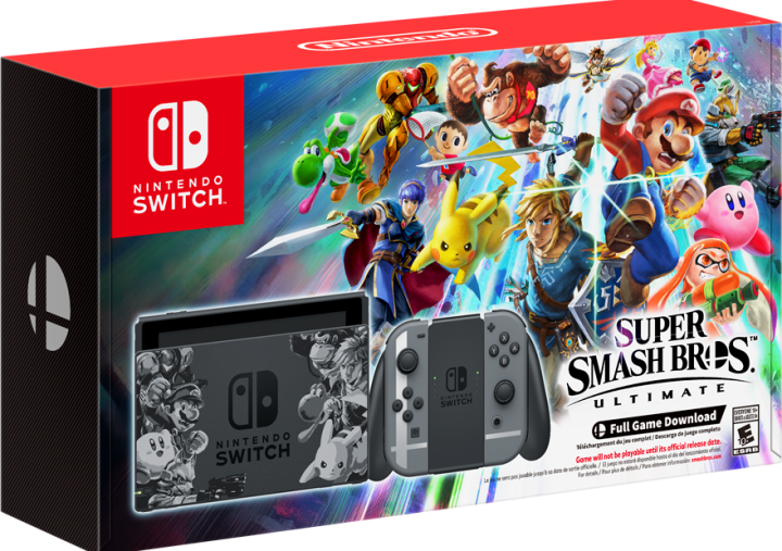 Nintendo Switch Super Smash Bros - Nintendo Switch Smash Bros (720x507), Png Download