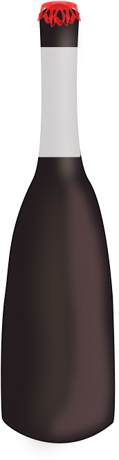 Beer Bottle - Wine Bottle (566x800), Png Download