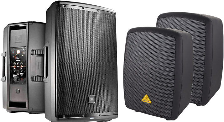 Hire Speakers Costa Del Sol - Jbl Eon615 2-way 15” Powered Speaker (762x400), Png Download