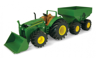 John Deere Monster Treads Tractor With Wagon - John Deere Tractor Loader Price (400x400), Png Download