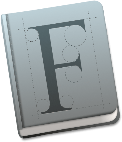 Font Book Icon For Yosemite Sketch Freebie - Font (800x600), Png Download