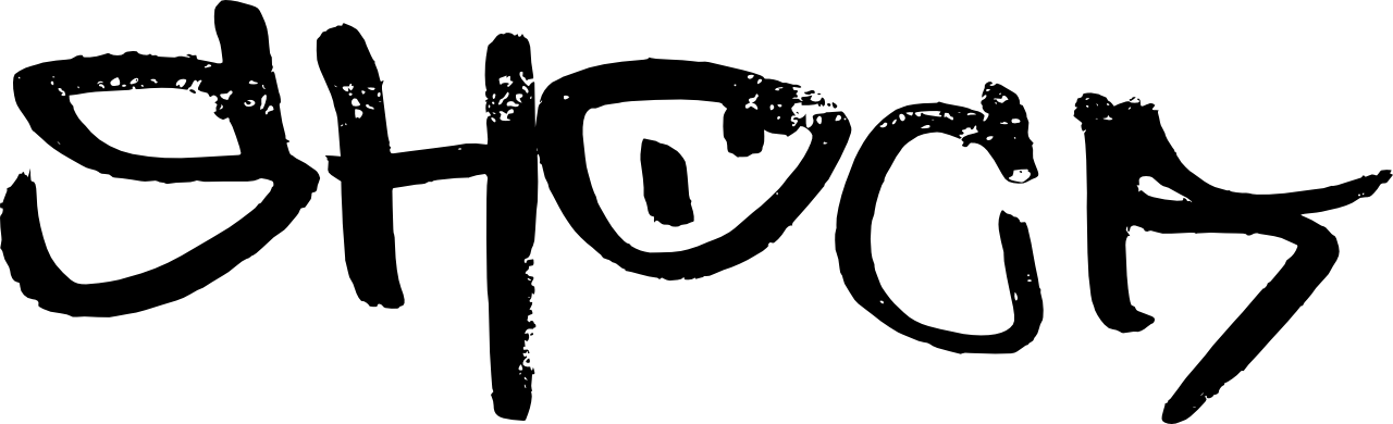 Shock 1280 - Shock Word Png (1280x390), Png Download