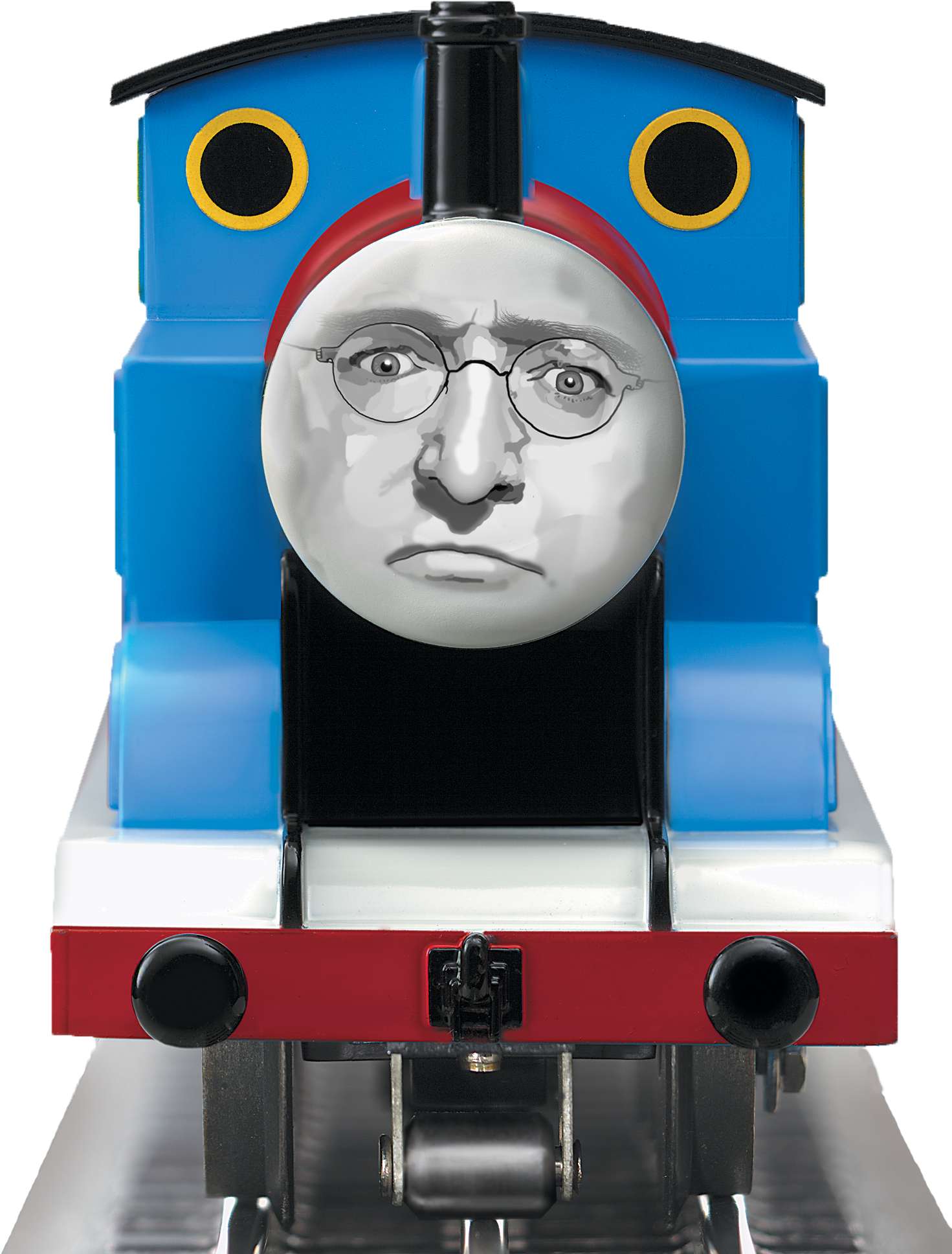 Gabengaben The Tank Engine - Thomas The Tank Engine No Face (1471x1974), Png Download