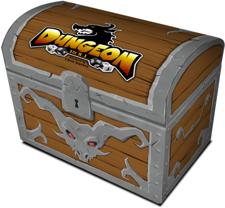 Dungeon Roll Is A Sweet Little Treasure Chest Full - Dungeon Roll Board Game (500x474), Png Download