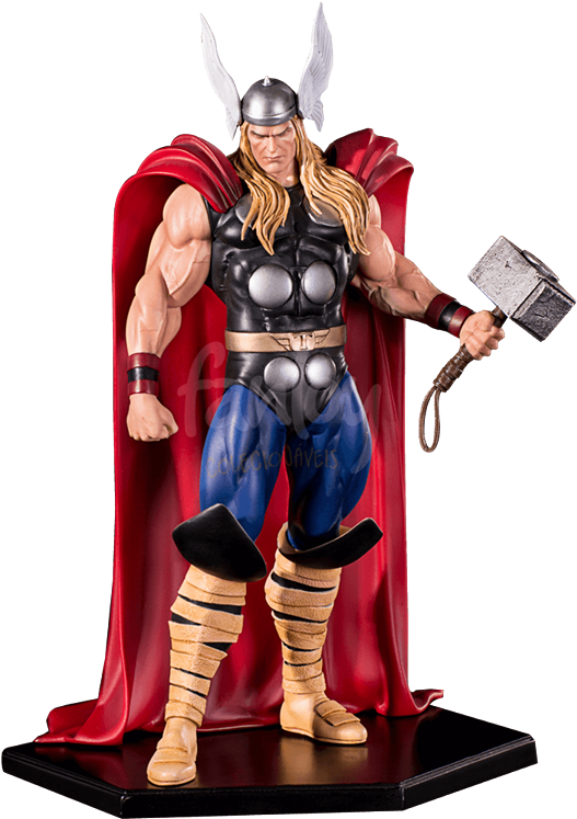 Thor 1 10 Statue Aus Marvel Comics 24 Cm Istho10 - Thor - Thor Statue 1:10 Scale (600x750), Png Download