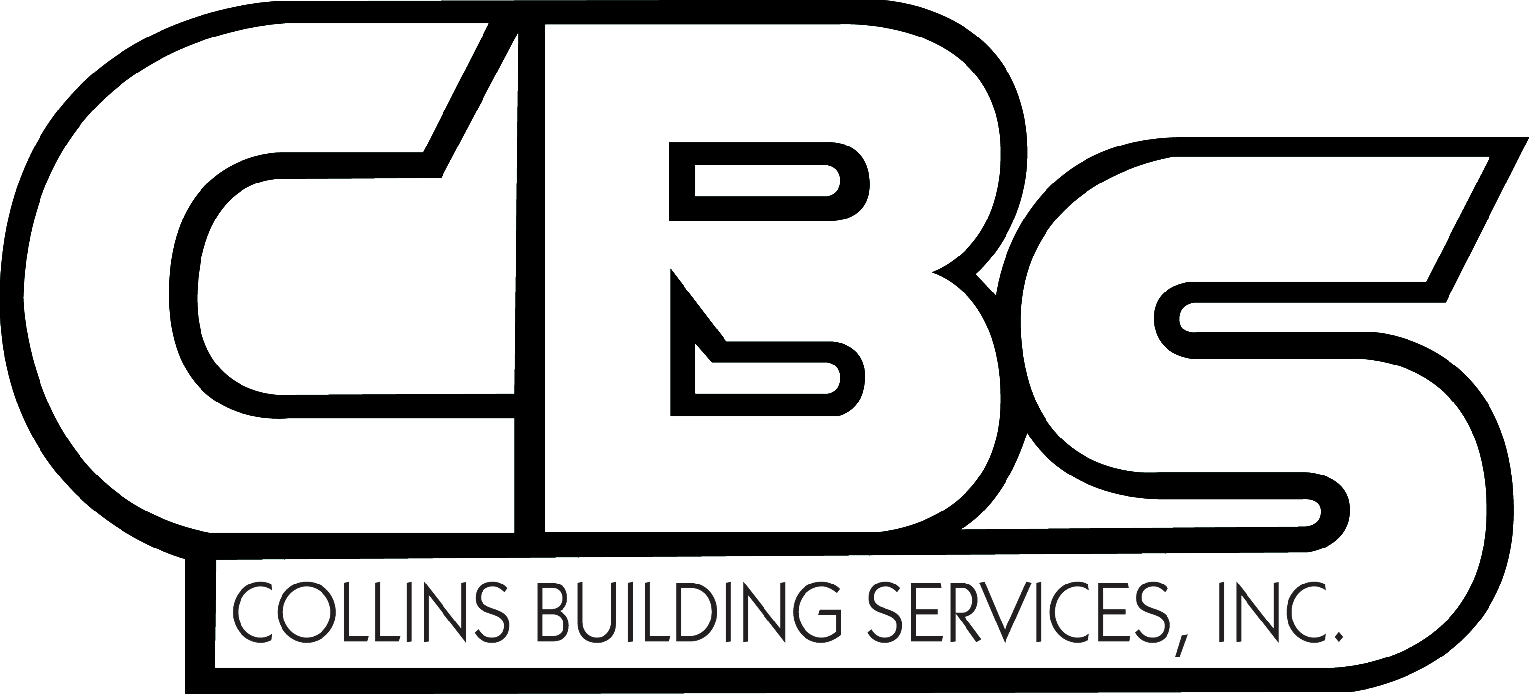 Paypro - Collins Building Services Logo (3096x1407), Png Download