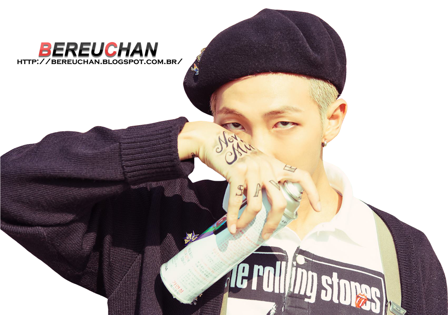 Rap Monster - Render - Rap Monster The Most Beautiful Moment In Life Part (1600x1187), Png Download