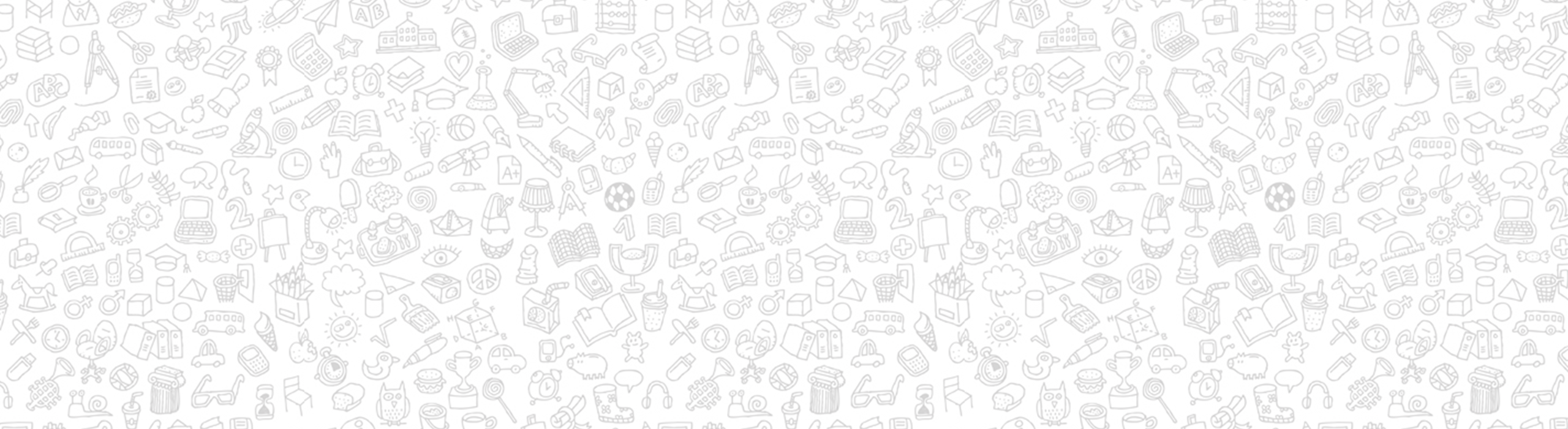 Kids-pattern - Artist's Delight! Hidden Picture Book (2560x700), Png Download