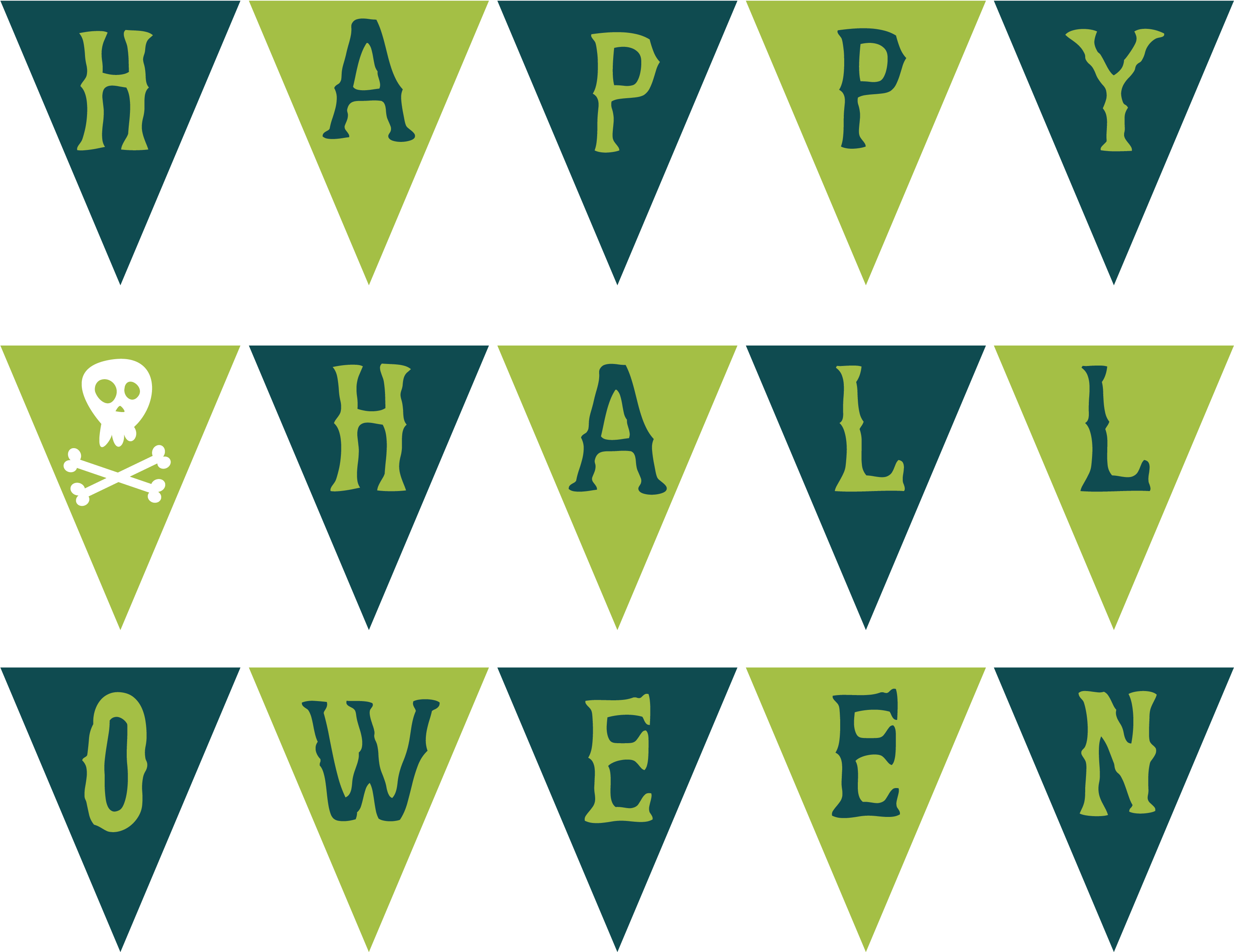 Happy Halloween Banner - Clip Art (3300x2550), Png Download