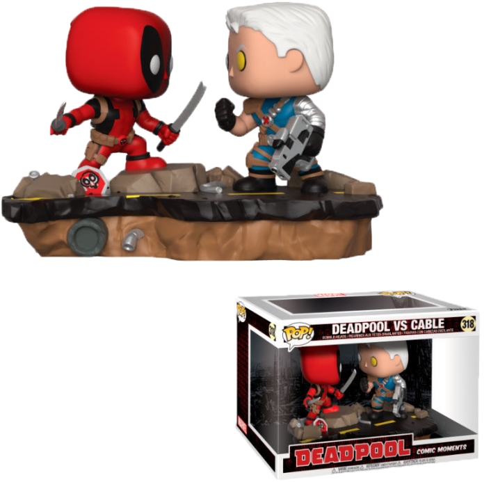 Cable Comic Moment - Funko Pop Movie Moments (720x720), Png Download