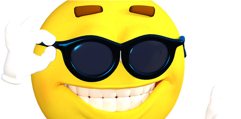 Emojis Will Make You Smarter - Emoji With Finger Guns (916x391), Png Download