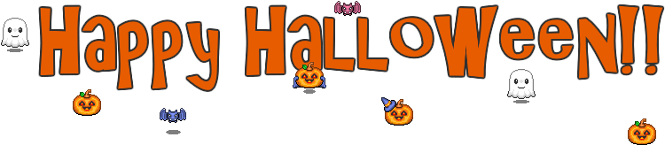 Happy Halloween - Bestest Schwester-alles- Gute Zum Grußkarte (800x200), Png Download