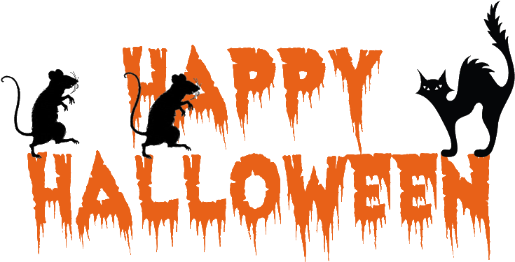 Happy Halloween Banner Png 06q - Doterra Halloween Diffuser Blends (734x396), Png Download