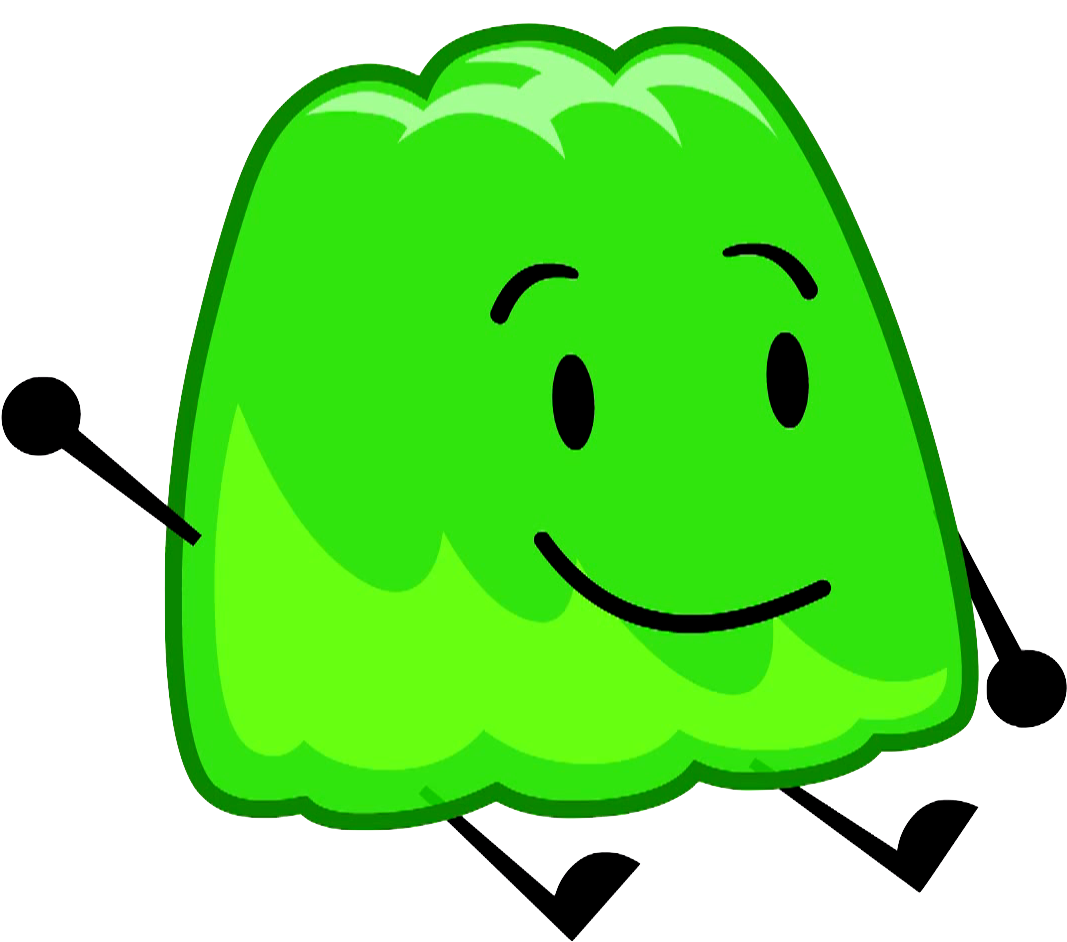 Gelatin - Battle For Bfdi Gelatin (1099x957), Png Download