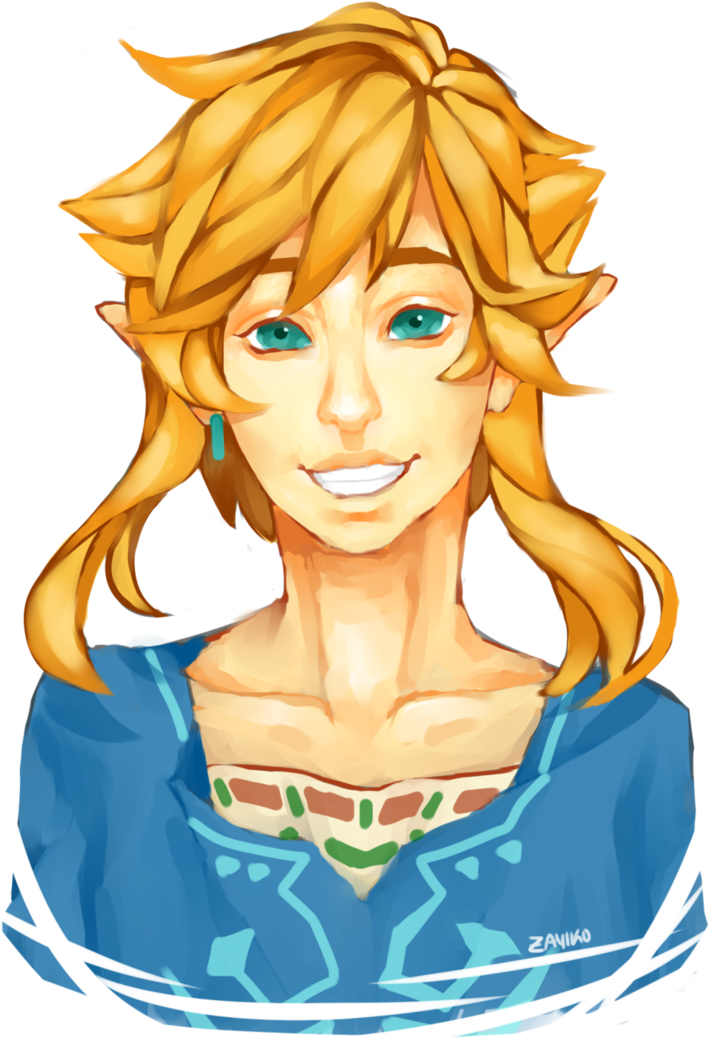 Breath Of The Wild By Zayiko - Illustration (755x1057), Png Download