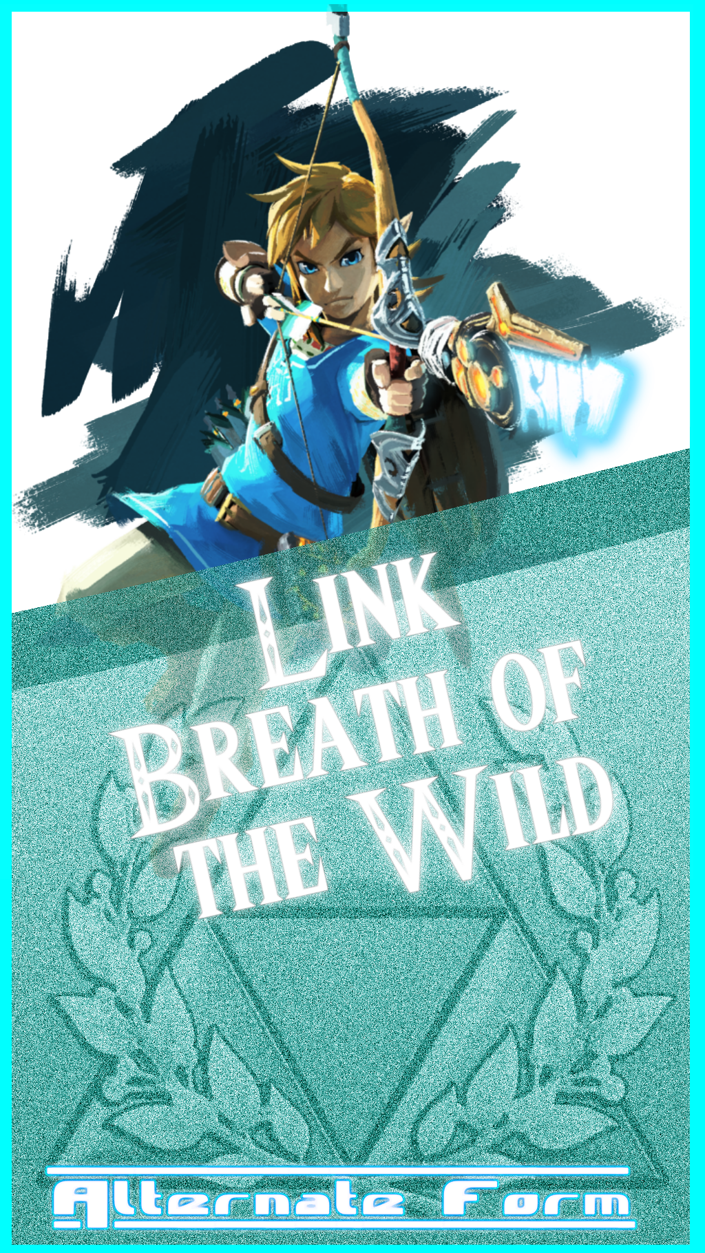 Link Breath Of He Wild - Legend Of Zelda Breath Of The Wild Link Artwork (1024x1820), Png Download