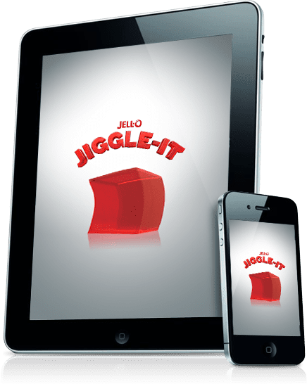 Jiggle It Features A Customizable Jell O Cube That - Iphone (436x546), Png Download