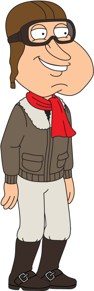 48, December 26, 2015 - Family Guy Quagmire Pilot (347x1013), Png Download