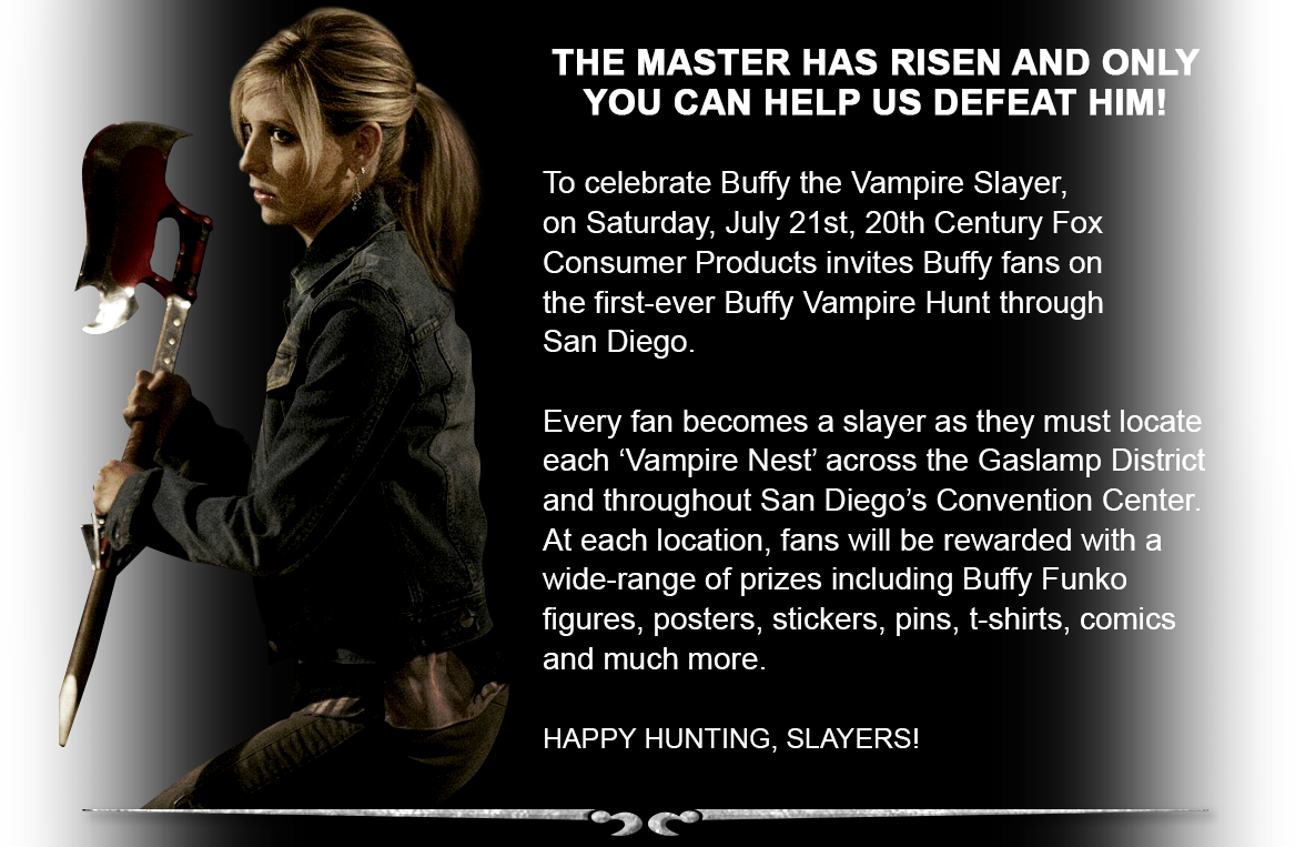 Buffy Slays San Diego - Buffy Contre Les Vampires Saison (1167x763), Png Download