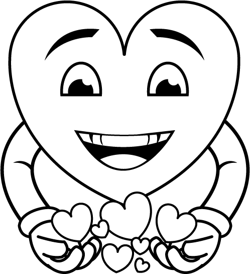 Quagmire - Clipart - Valentines Clip Art Black And White (498x545), Png Download