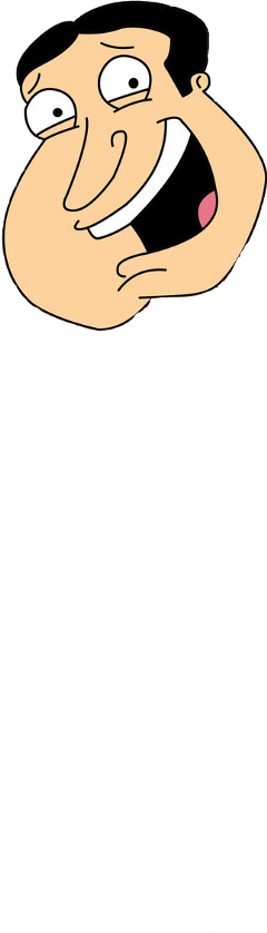 Quagmire Haha Freetoedit (240x838), Png Download