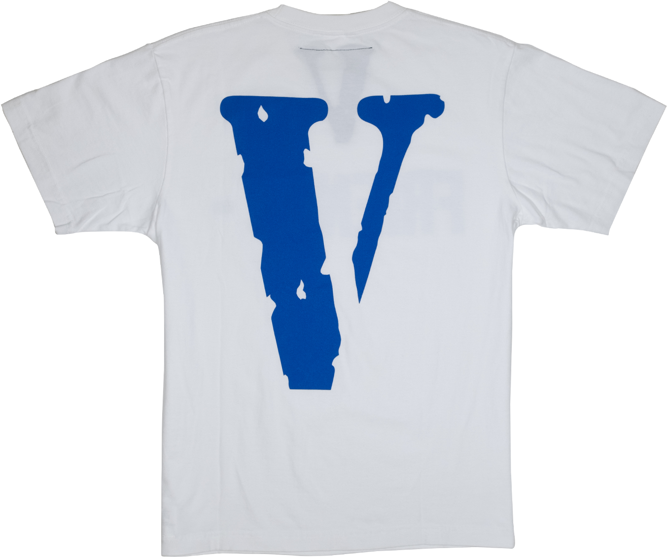 Friends T-shirt - White And Blue Vlone Shirt (1400x1400), Png Download