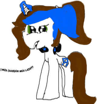 Drawn With The Devaintart Da Muro Based On Da Meme - Cartoon (400x349), Png Download