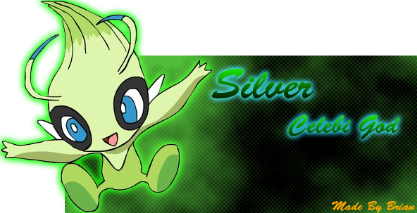 {silver The Celebi} - Pokemon Celebi (592x303), Png Download
