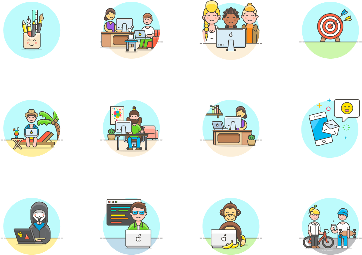 Streamline Emoji - Illustrations For Websites (1240x872), Png Download