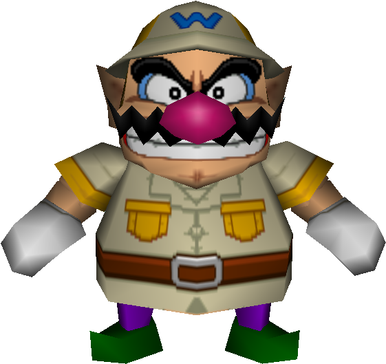 Download Zip Archive - Wario Mario Party Png (750x650), Png Download