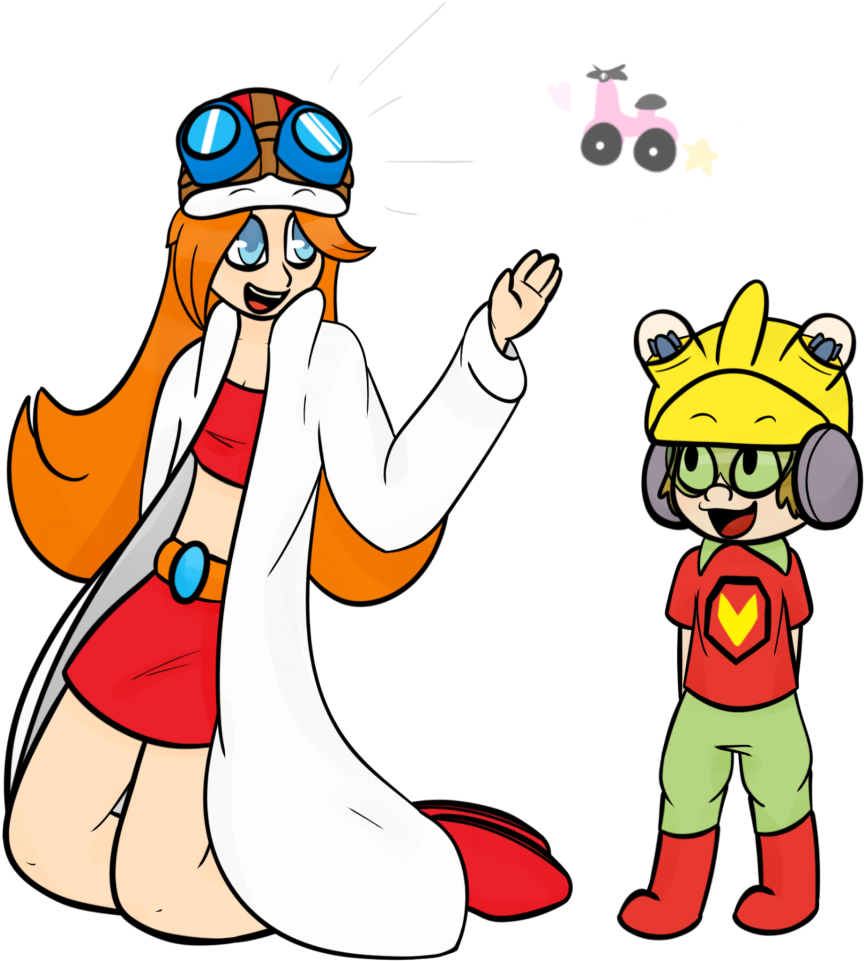 Image - 9 Volt And Mona (1280x960), Png Download