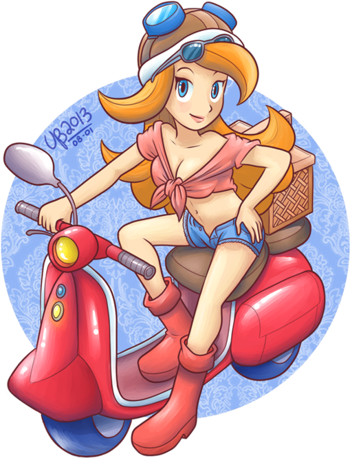 Mega Microgames Warioware - Wario Ware Mona Deviantart (786x1017), Png Download