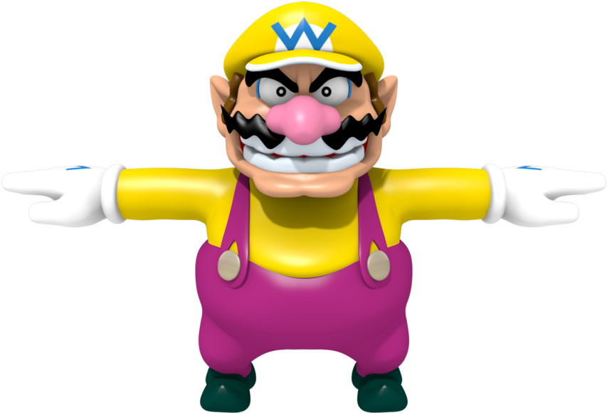 Clip Black And White Vinfreild N Classic First Release - Super Smash Bros Melee Wario (894x894), Png Download