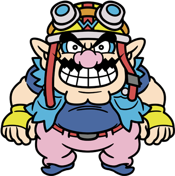 Play His Brand-new Microgame Collection, Where You'll - Warioware Gold Wario (360x490), Png Download
