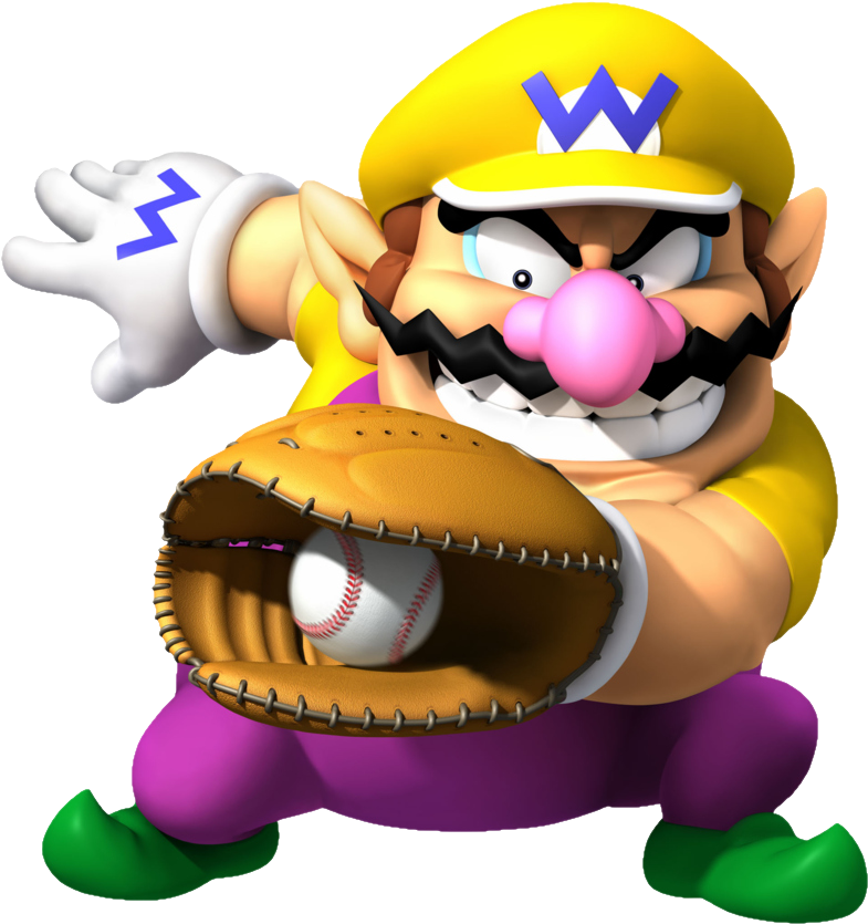 Wario Mario Super Sluggers (1024x1024), Png Download