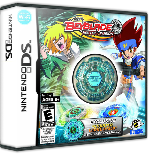 Metal Fusion - Beyblade Metal Fusion Counter Leone (587x598), Png Download