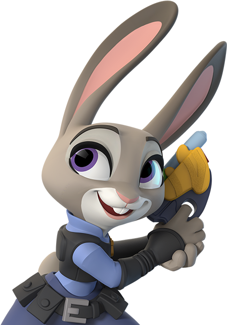 Disney Infinity Judy Hopps Png Svg Transparent Stock - Zootopia Judy Hopps Disney Infinity (692x655), Png Download