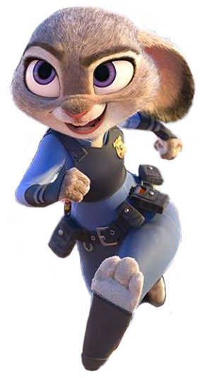 Judyhopps - Bunny In Zootopia (332x541), Png Download