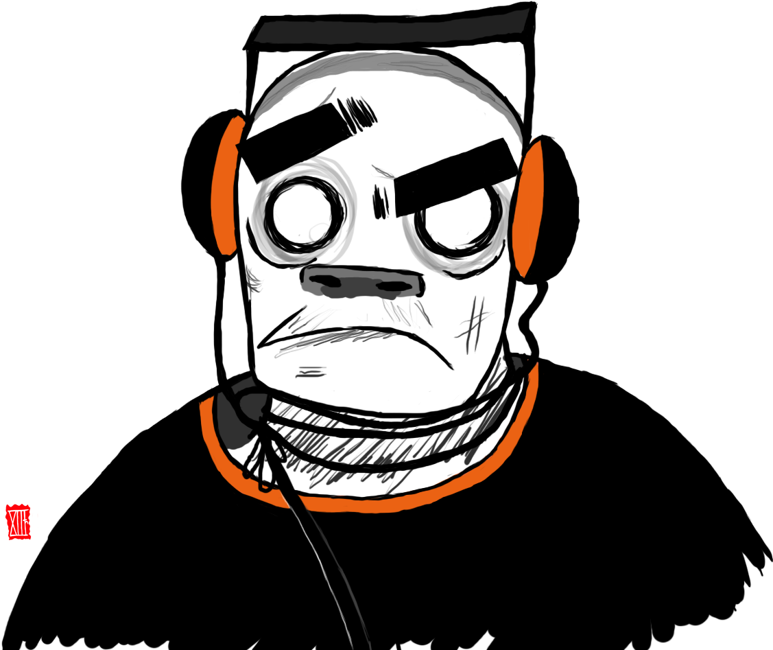 Gorillaz - Russel - Imagenes De Gorillaz Russel Y (1200x1000), Png Download
