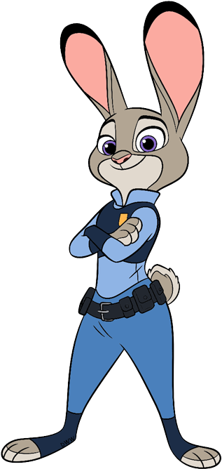 Judy Hopps - Judy Hopps Clipart (326x674), Png Download