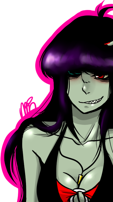 Melancholy Niccals - Gorillaz Rule 63 (400x700), Png Download