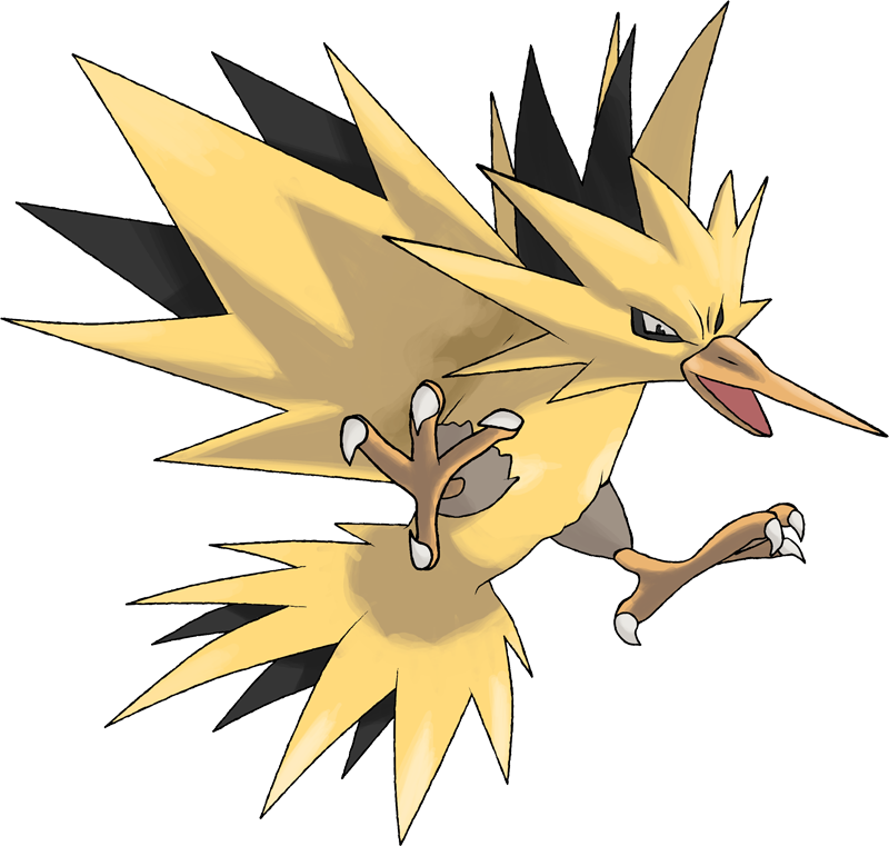 1 Yorum - Zapdos (800x761), Png Download