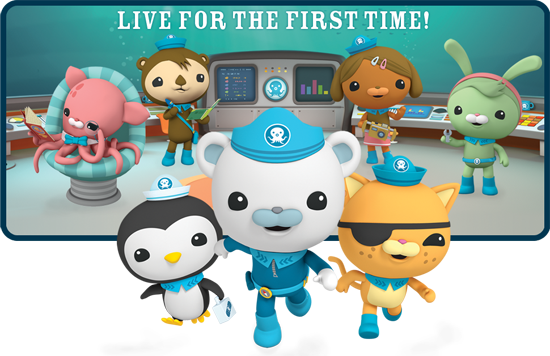 I Seriously Need To Register With My Local Theater - The Octonauts (550x356), Png Download