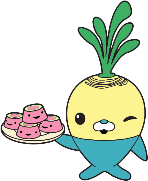 Characters Clipart Octonauts - Octonauts Tunip (526x631), Png Download