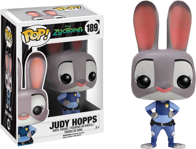 Funko Pop Judy Hopps (650x494), Png Download