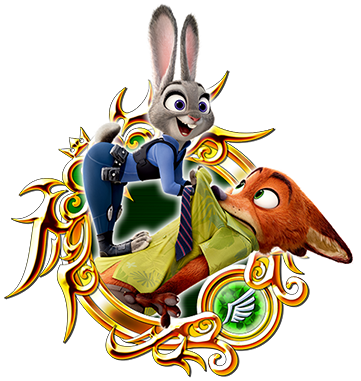 Judy & Nick B - Khux Key Art 16 (361x381), Png Download