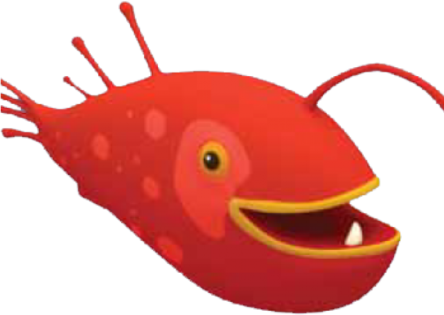 Octonauts Angler Humpback Whale (640x480), Png Download