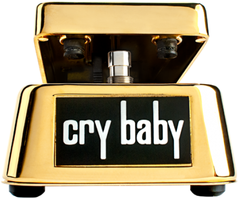 Gcb95g 50th Anniversary Goldplated - Dunlop 50th Anniversary Gold Cry Baby Wah Pedal Gcb95g (650x460), Png Download