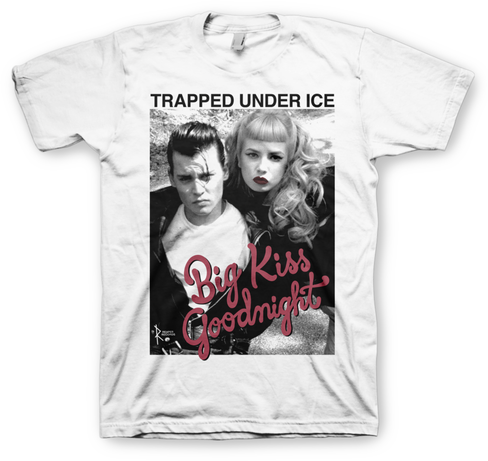 Trapped Under Ice "cry-baby Bkg White" Tee - Metallica And Justice For All T Shirt White (1000x1000), Png Download